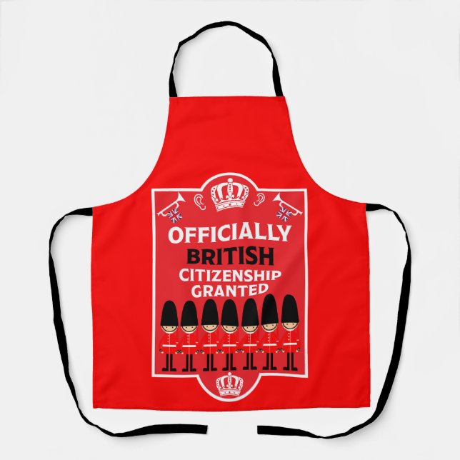 British Citizenship Gifts Apron (Front)