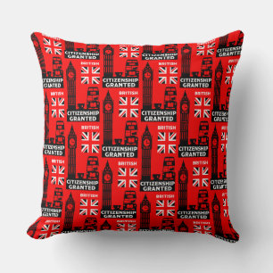 British Citizenship Gifts Cushion
