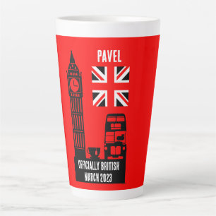 British Citizenship Gifts Latte Mug