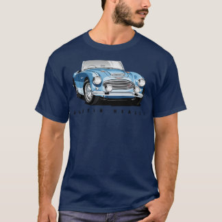 British Classic Sports Car Austin Healey Long Sle T-Shirt