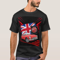 British Classic Sports Car - MG MGB Convertible T-
