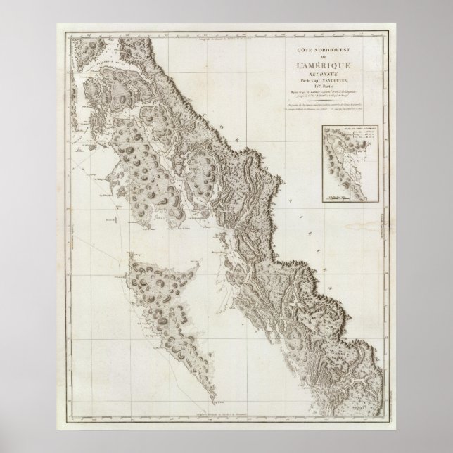 British Columbia Alaska Poster (Front)