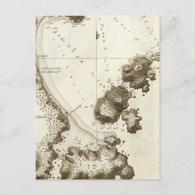 British Columbia Book Map Postcard (Front)
