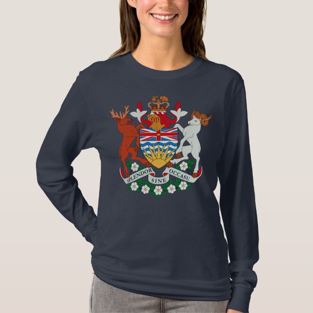 British Columbia Coat of Arms T-shirt (Front)