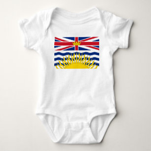 British Columbia Flag Baby Bodysuit