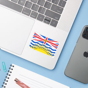 British Columbia Flag Graphic