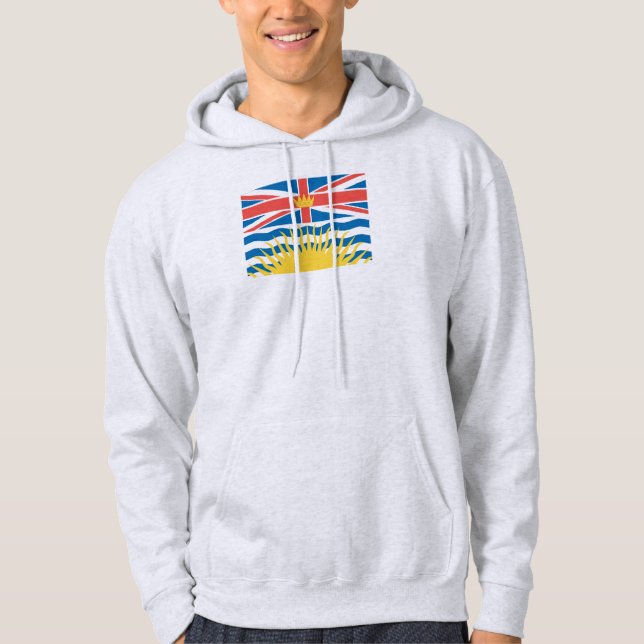 BRITISH COLUMBIA Flag Hoodie (Front)