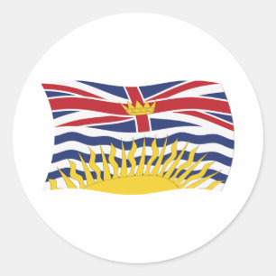 British Columbia Flag Sticker