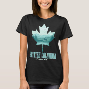 British Columbia Maple Leaf Moose Vancouver Vintag T-Shirt