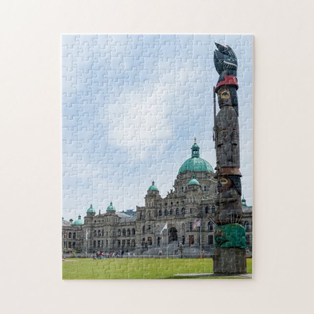 British Columbia Parliament - Victoria, Canada Jigsaw Puzzle (Vertical)