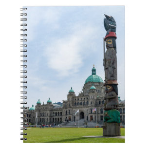 British Columbia Parliament - Victoria, Canada Notebook
