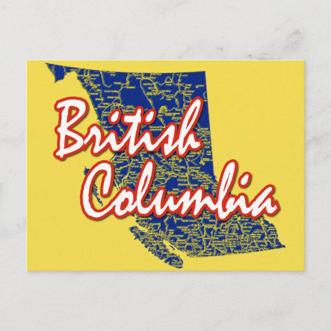 British Columbia Postcard (Front)