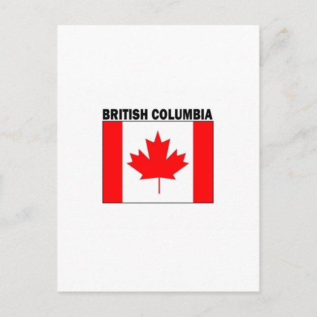 British Columbia Postcard (Front)