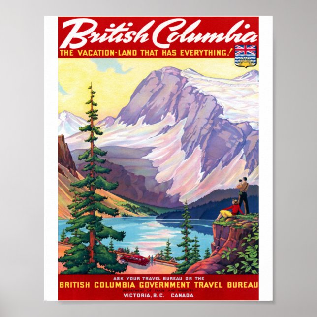 BRITISH COLUMBIA POSTER (Front)