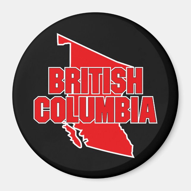 British Columbia Province Magnet (Front)