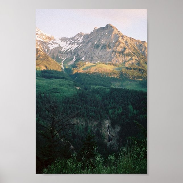 British Columbia top to bottom Poster (Front)