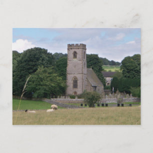 British Country Church Postcard