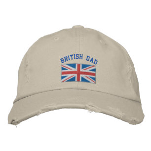 British dad embroidered hat