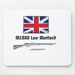 British Empire P1888 Lee Metford Rifle Mouse Pad
