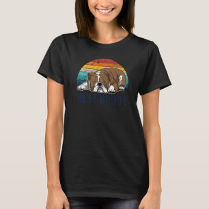 British English Bulldog Dog Breed 117 T-Shirt