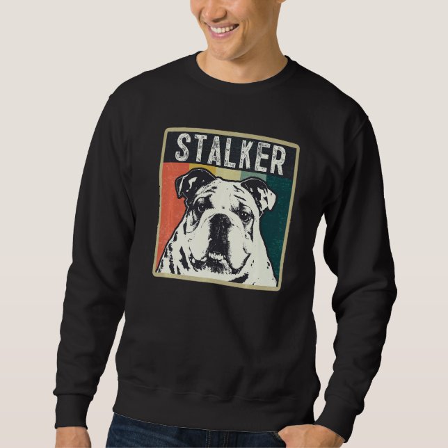 British English Bulldog Dog Breed  3 Sweatshirt (Front)