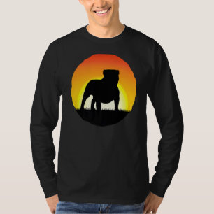 British English Bulldog Retro Premium 3 T-Shirt