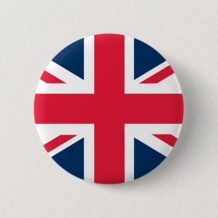 British Flag 6 Cm Round Badge