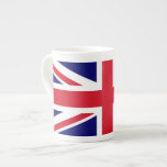 British Flag Bone China Mug<br><div class="desc">Illustration of the British Flag.  Copyright © 2008 Karin Hildebrand Lau.</div>