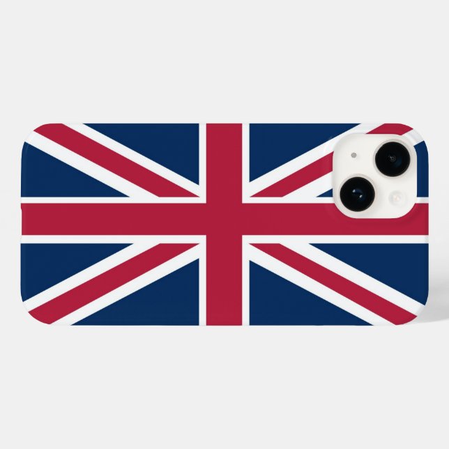 British flag Case-Mate iPhone case (Back (Horizontal))