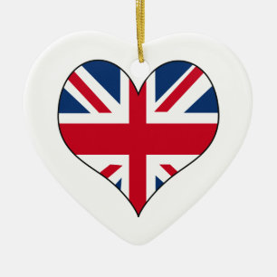British Flag Ceramic Tree Decoration