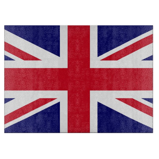 British Flag Cutting Board (Front)