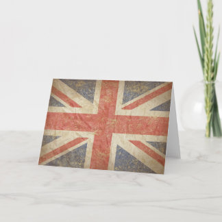 British Flag Distressed Card