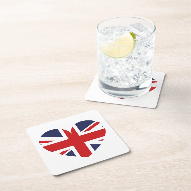 British Flag Drink Coaster (Insitu)