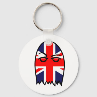 British Flag Ghostie Key Ring
