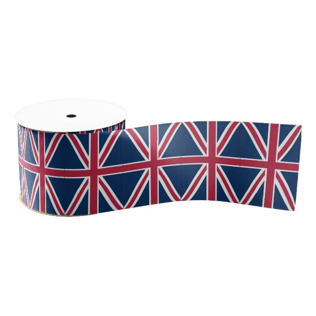 British flag grosgrain ribbon (Spool)