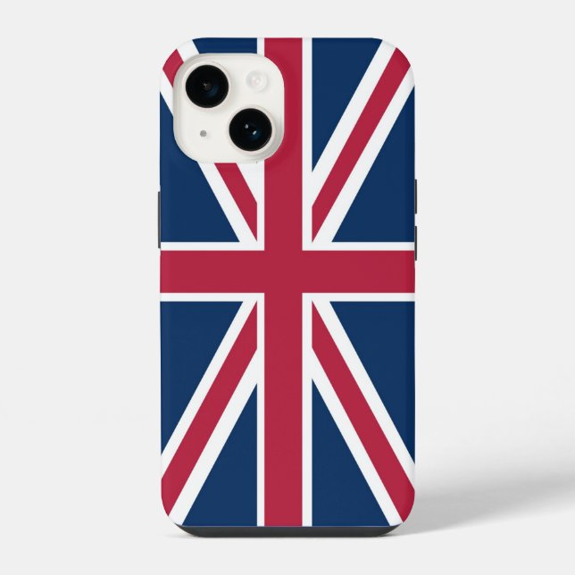 British flag iPhone case (Back)