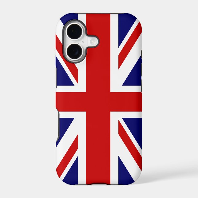 British flag iPhone case | Union Jack design (Back)