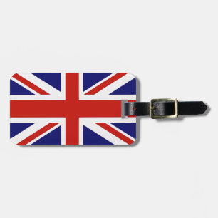 British flag luggage tag