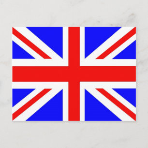British flag merchandise postcard