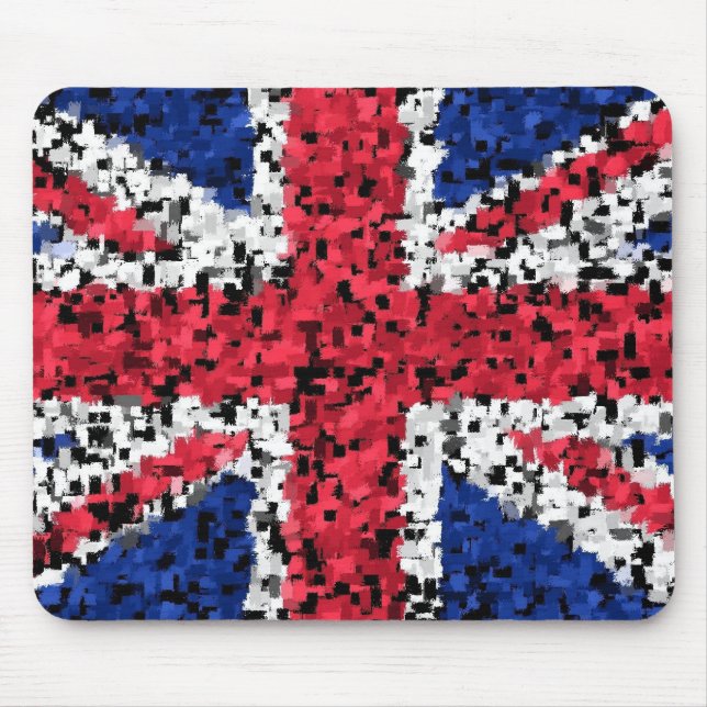 British flag - mouse mat (Front)
