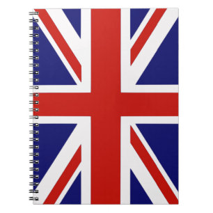 British flag notebook