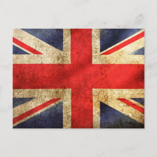 british flag postcard