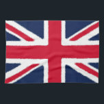 British Flag Tea Towel<br><div class="desc">World Countries Flags - Union Jack English National Flag Digital Artwork</div>