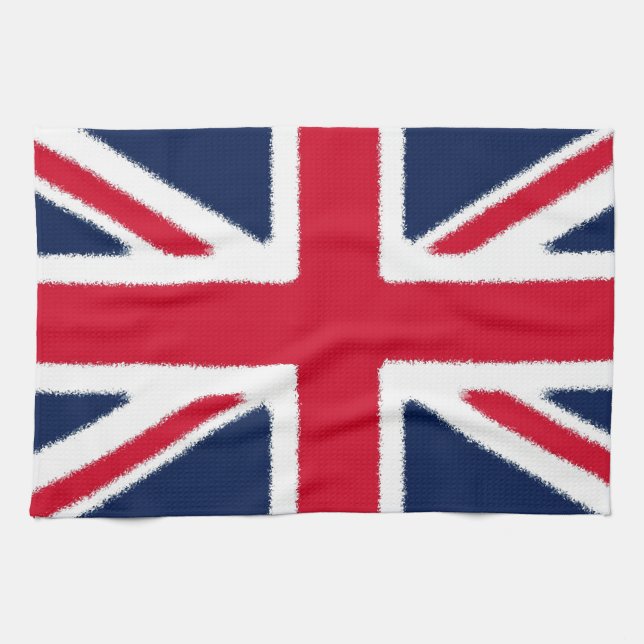 British Flag Tea Towel (Horizontal)