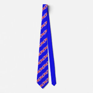British flag tie