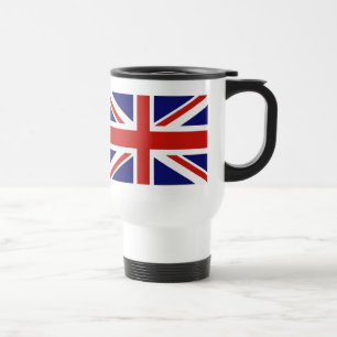 British flag travel mug