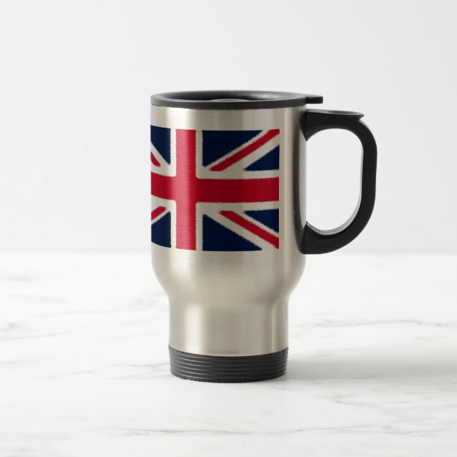 British Flag Travel Mug (Right)