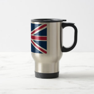 British flag travel mug