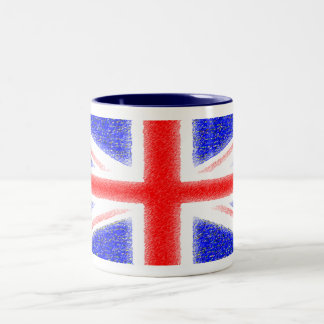 British Flag Two-Tone Coffee Mug
