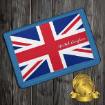 British Flag wallet, United Kingdom patriot /sport Trifold Wallet<br><div class="desc">Patriotic British Flag "Union Jack" fashion wallet & United Kingdom / Great Britain - love my country,  fathers day,  holiday,  patriots /sports fans</div>